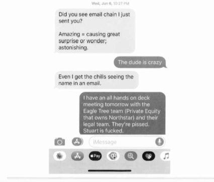 Trevor Crist, The dude is crazy, Eagle Tree