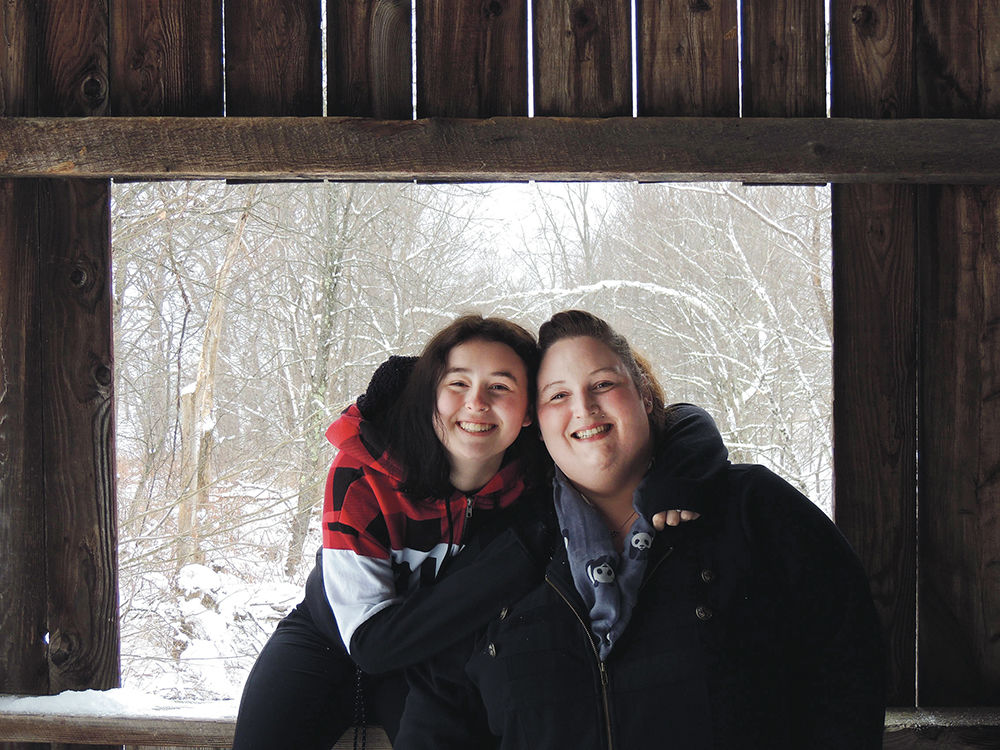 Alyena and her mom Ashley