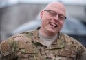 Master Sergeant Darren Adams of the Vermont Air National Guard is the airfield manager for the VTANG Base in South Burlington. on Wednesday, April 3, 2019.