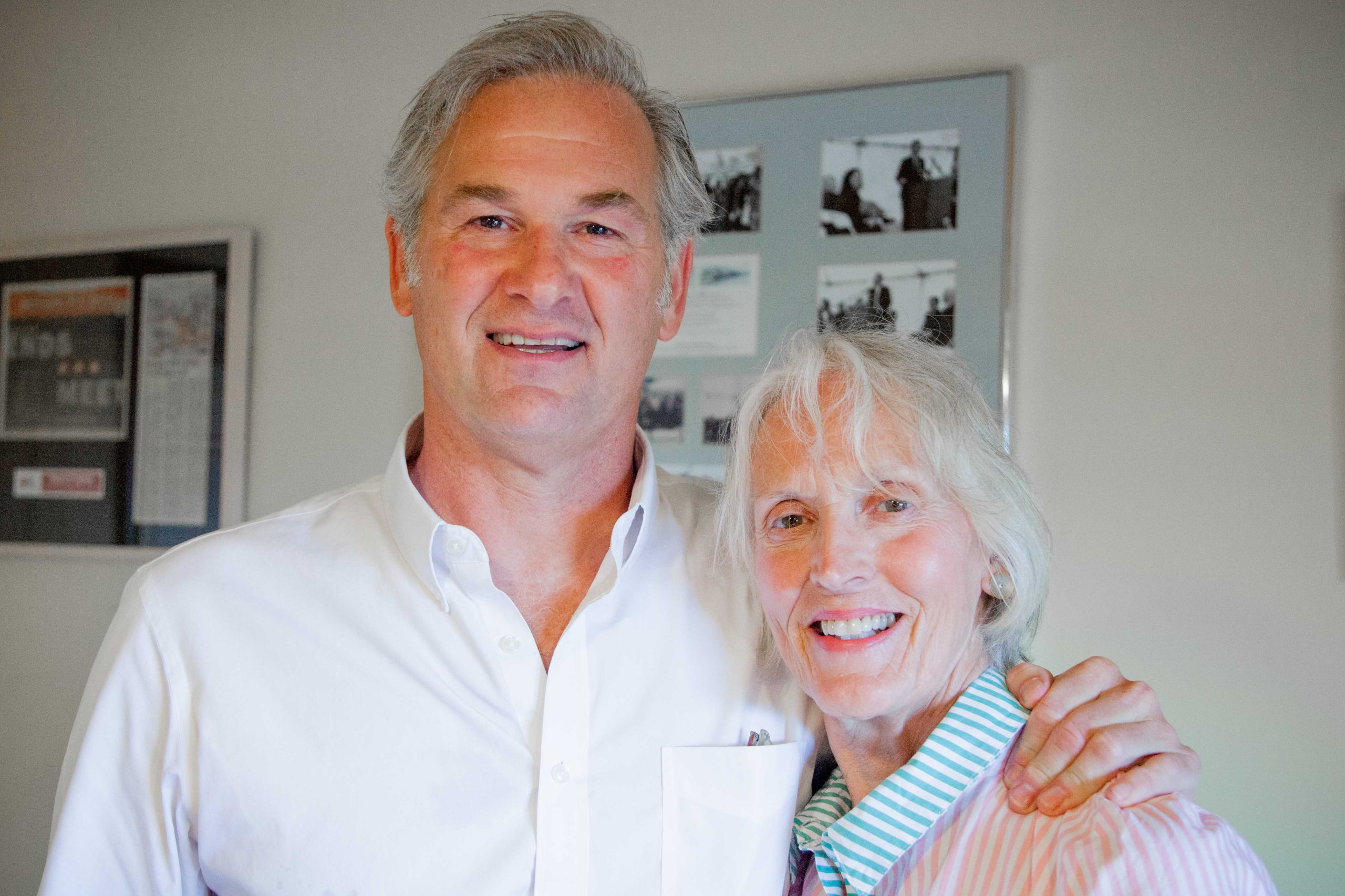 Stephen Kiernan and Melinda Moulton