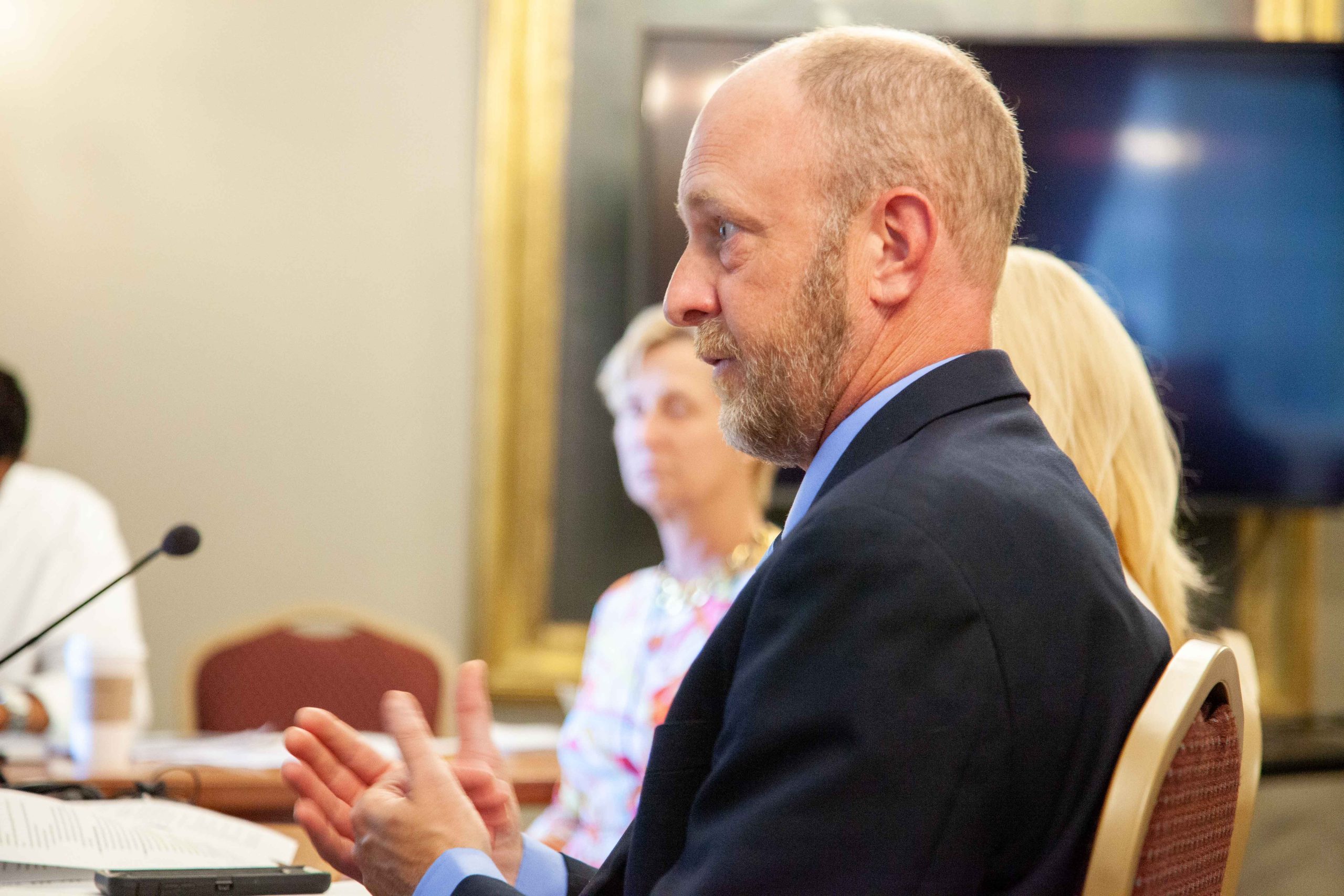 Department of Corrections Commissioner Mike Touchette