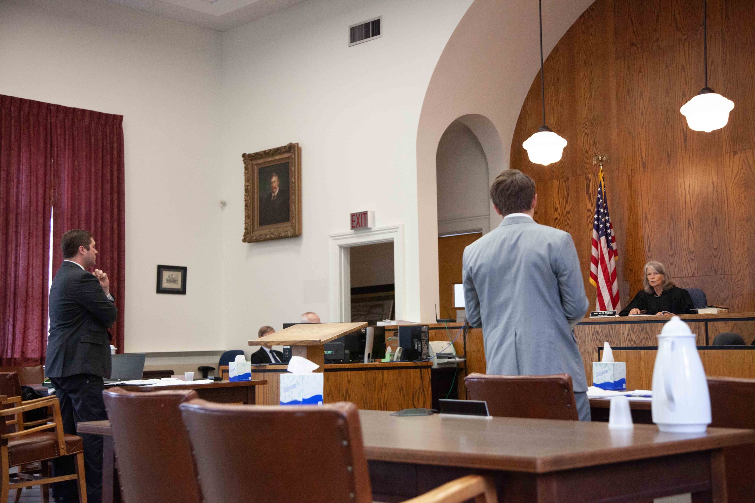 Washington County Superior courtroom