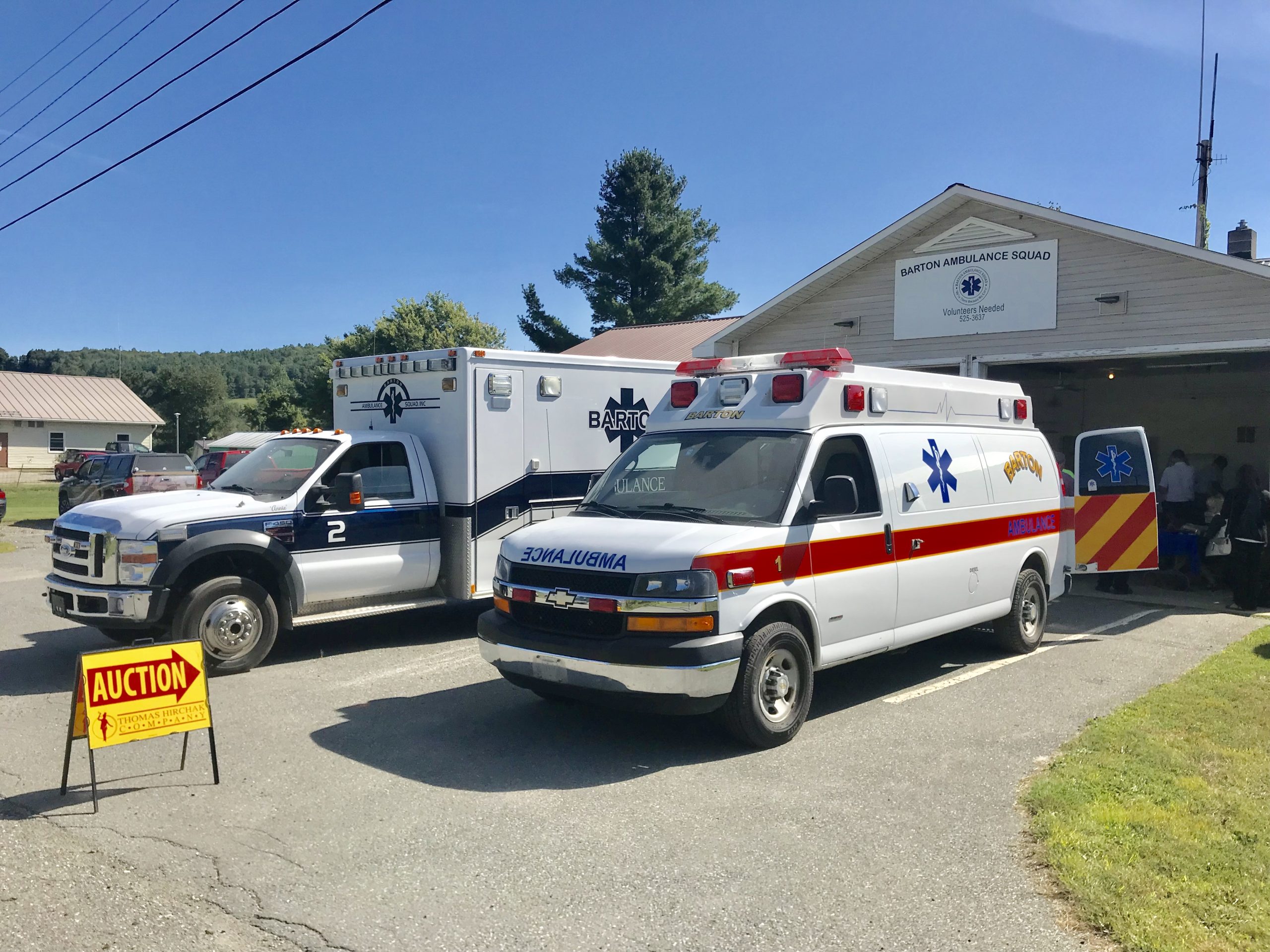 Barton Ambulance Auction