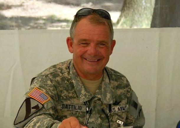 Michael Dattilio, as a Vermont National Guardsman