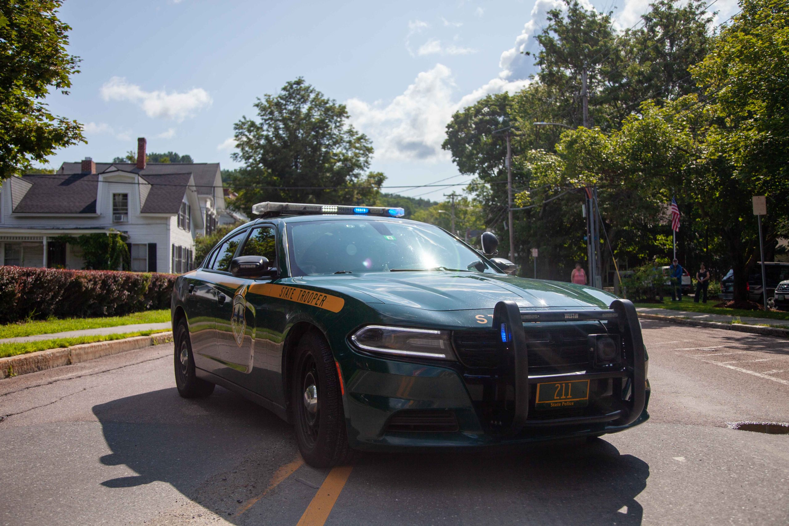Vermont State Police car