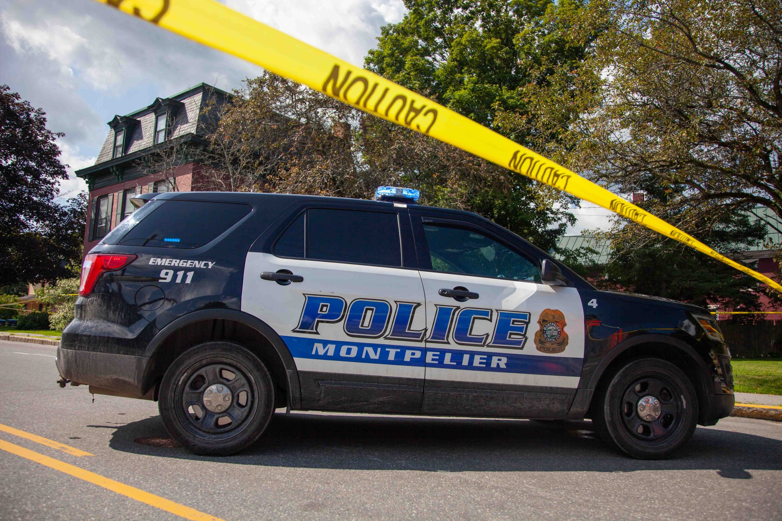 Montpelier police car