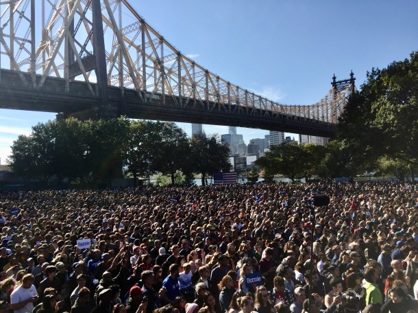 Queens rally