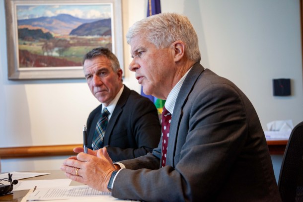 Phil Scott and Mike Smith