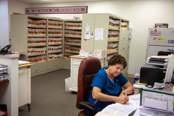 Paper medical records