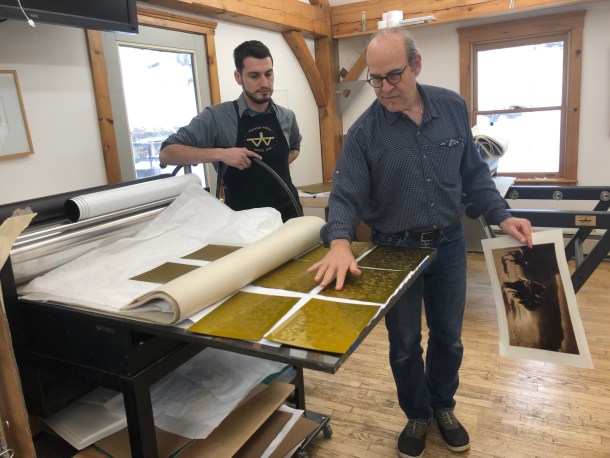 Cone Editions Press Vermont plates