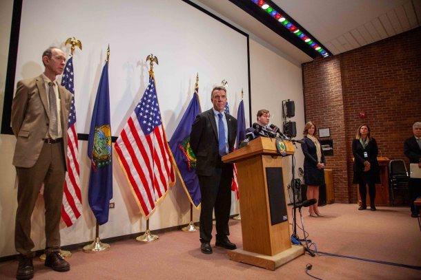 State officials social distancing