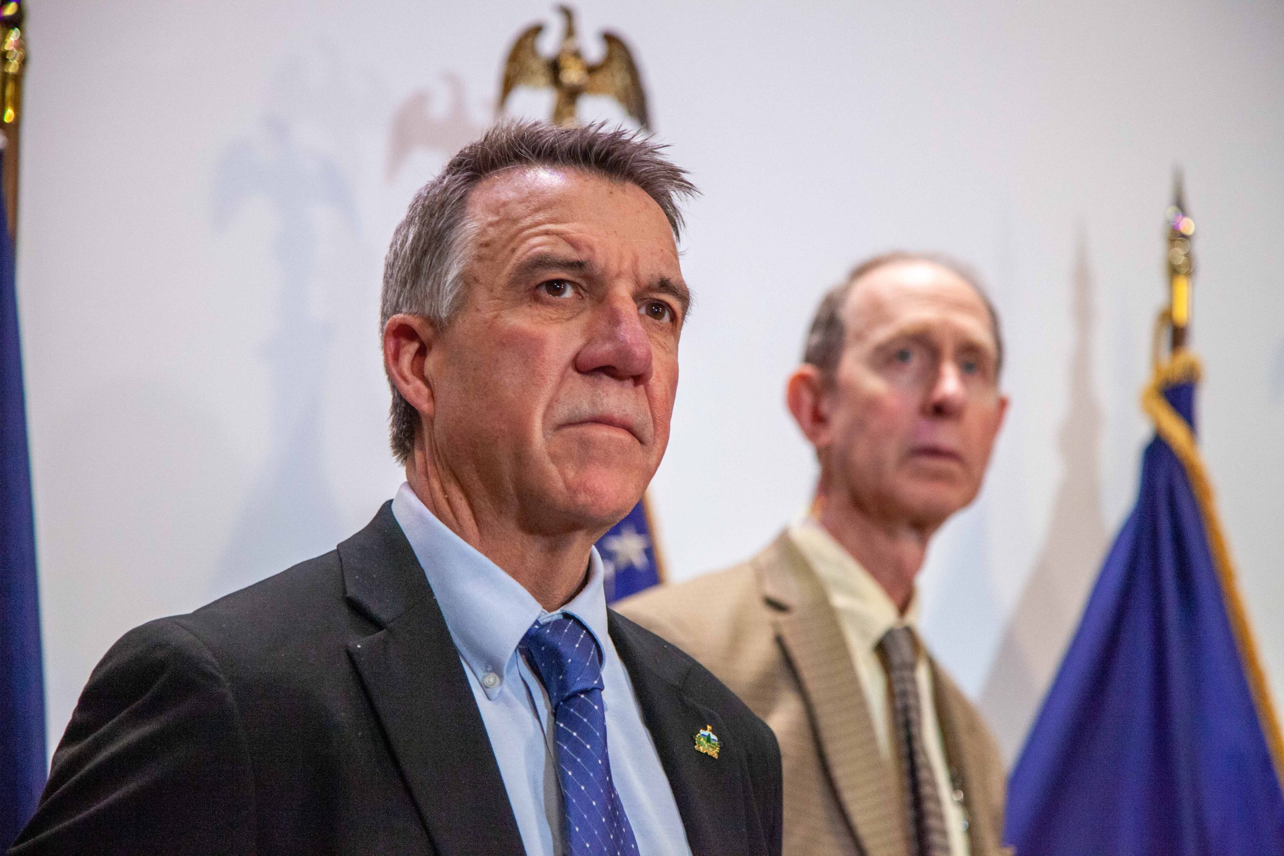 Phil Scott and Mark Levine