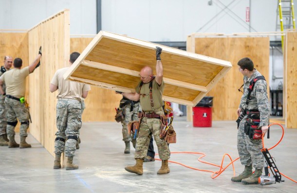 National Guard surge facility