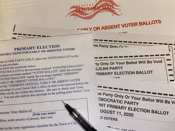 Absentee ballot