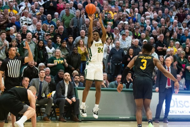 Ben Shungu, member of the Student Athletes of Color Affinity Group
Photo Credit / UVM Athletics