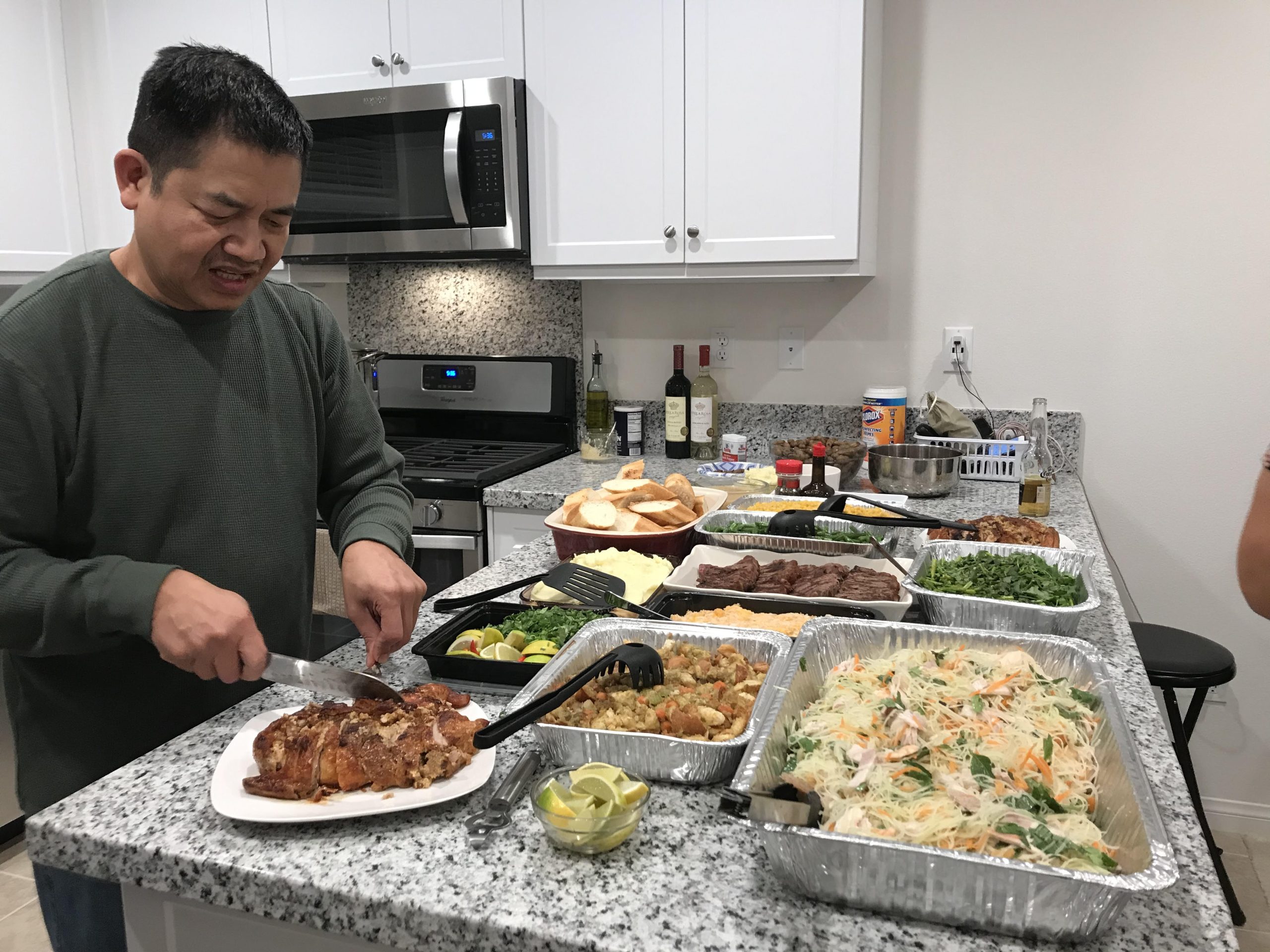 phil nguyen's dad being chefy Thanksgiving 2019