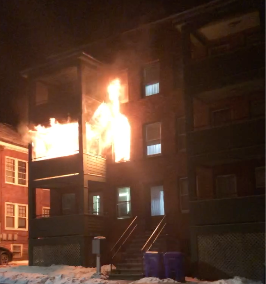 Fire at 199 King St., Burlington