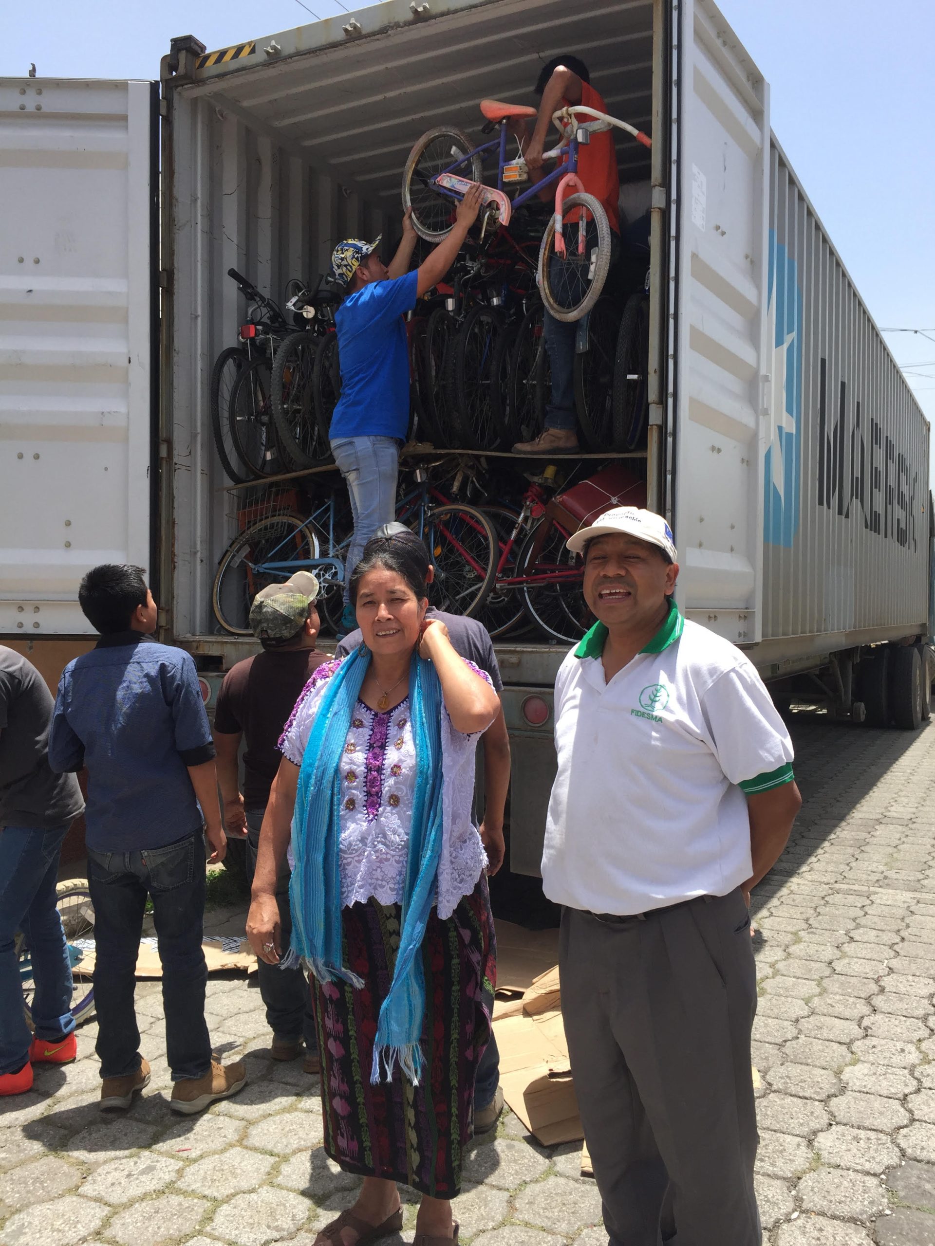 Vermonters collect used bikes and sewing machines for developing