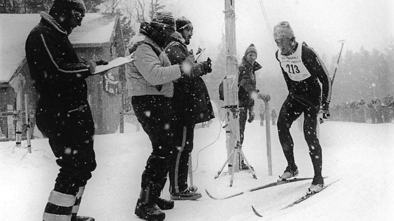 1996 UD OLYMPIC CHAMPIONS BILL KOCH NORDIC SKIING #89 