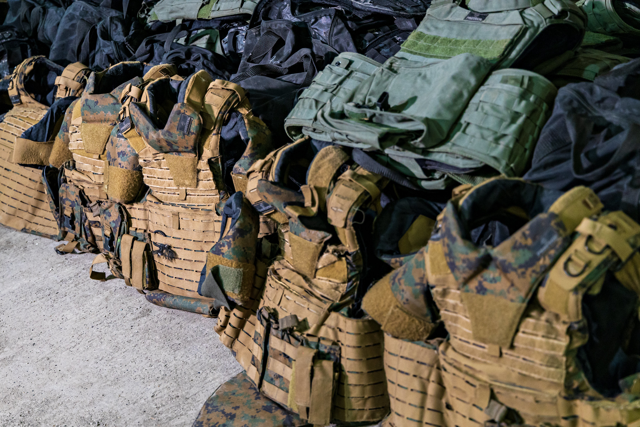 Vermont State Police collect 3 tons of body armor for Ukraine VTDigger