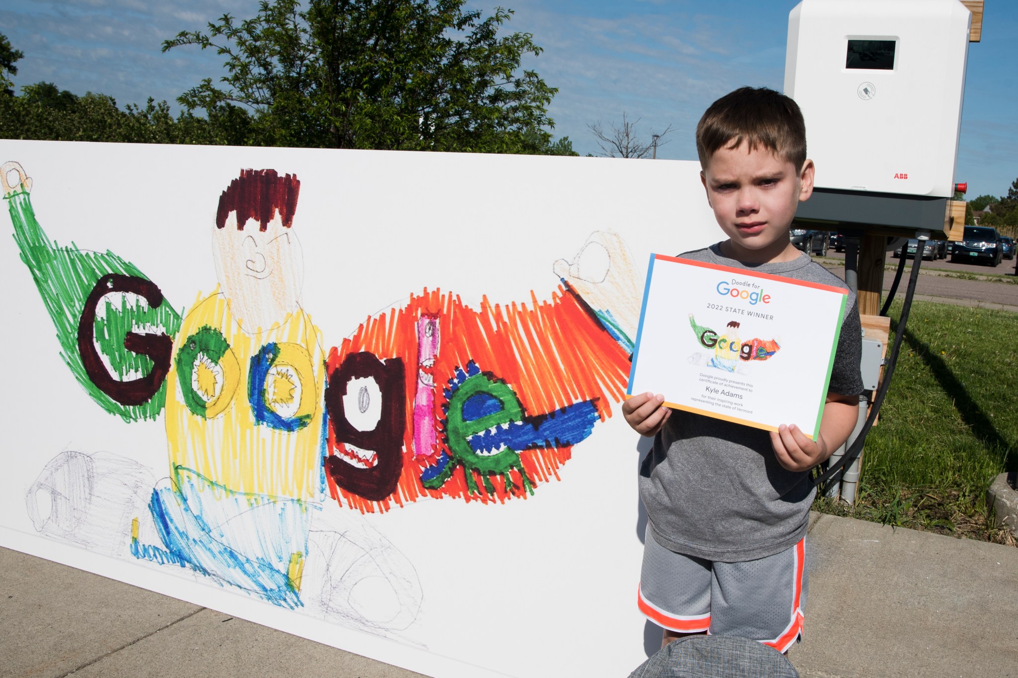 Williston student wins statewide Google art competition VTDigger