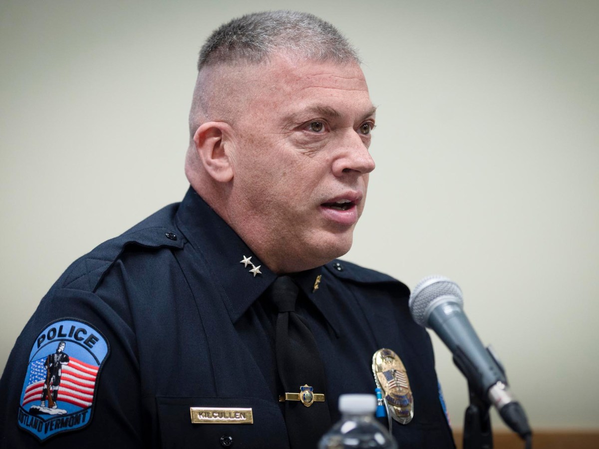 Rutland City police chief steps down after report criticizing officers in deadly chase
