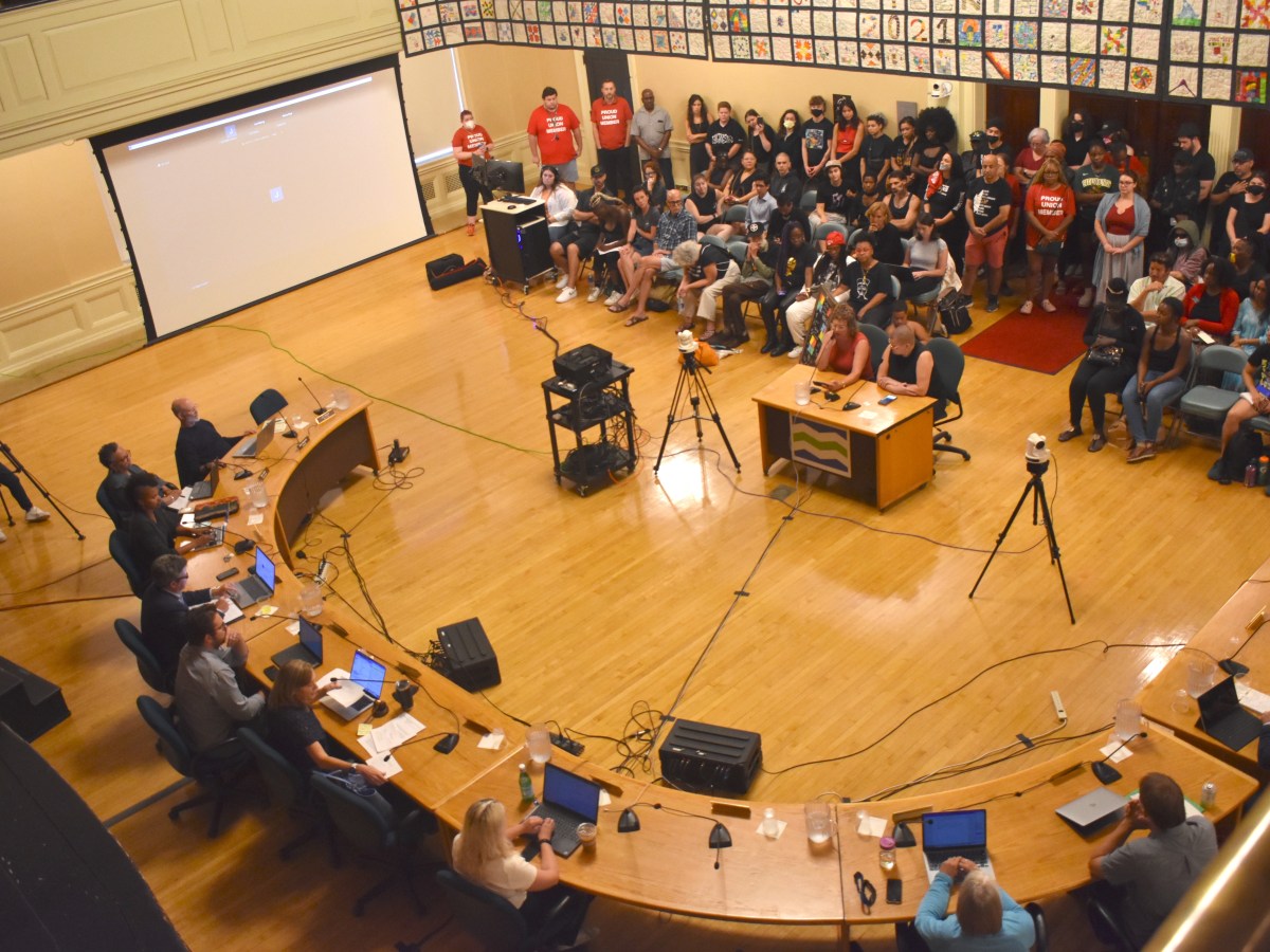 Supporters of former Burlington REIB director slam investigation as ‘witch hunt’ at packed council meeting