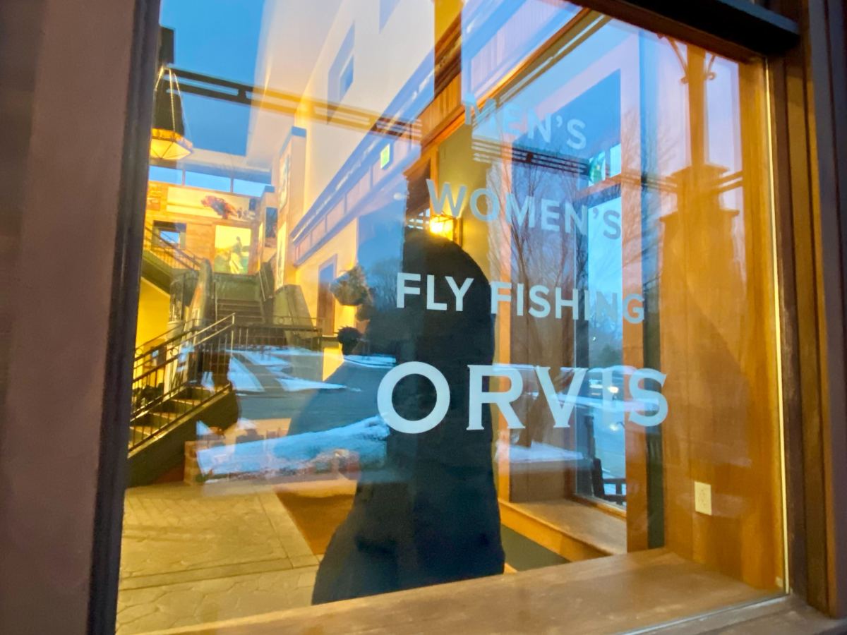 A window in a building.