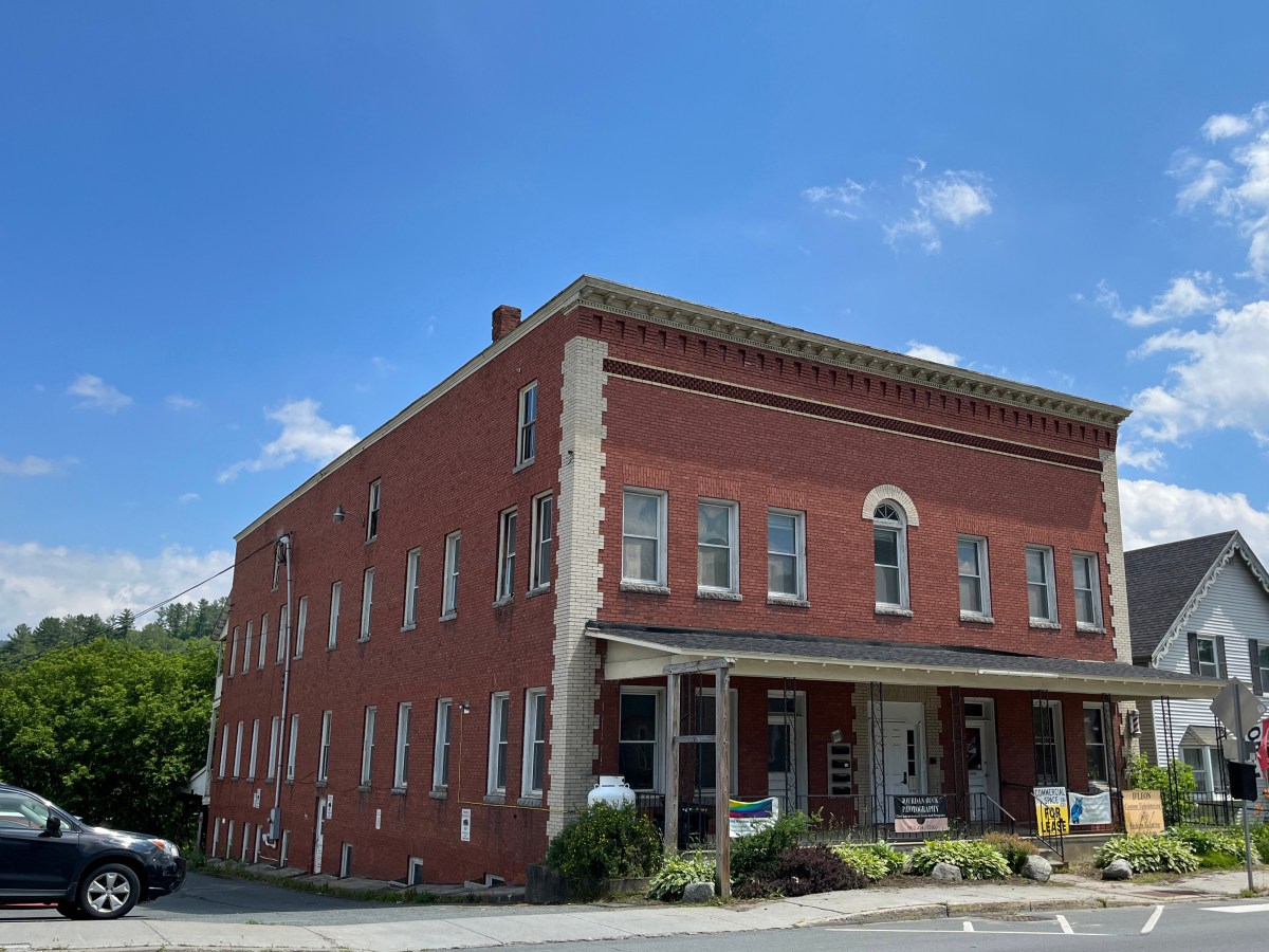 A historic St. Johnsbury building is being renovated into apartments and commercial spaces