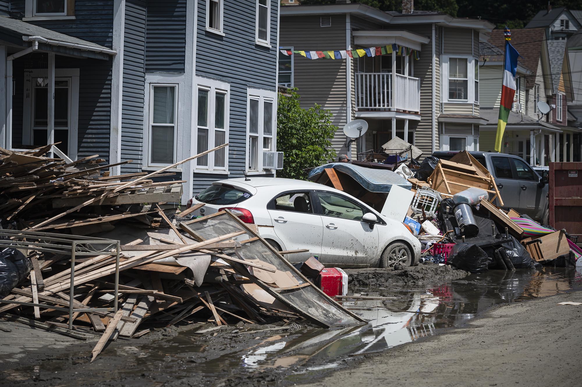 Poll: 13% of Vermonters reported flood injury to household or organization