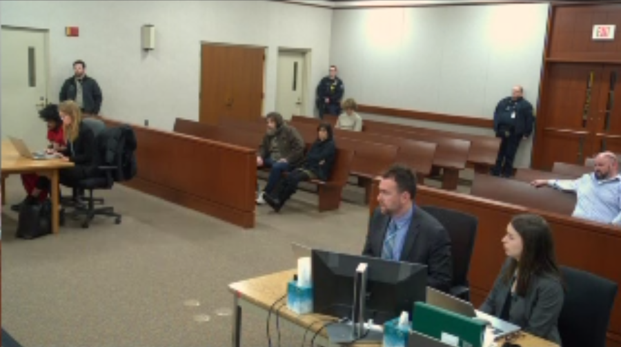 A screenshot of a courtroom.