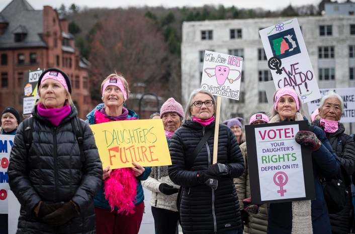 Woman Rally Event PHOTOS: Statehouse women’s rally draws memories of 2017 - VTDigger