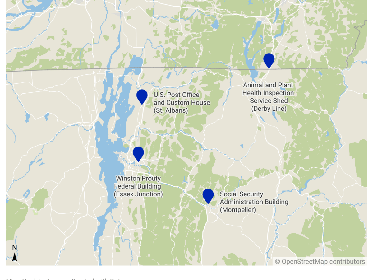 Trump administration looks to sell off 4 federal properties in Vermont 
