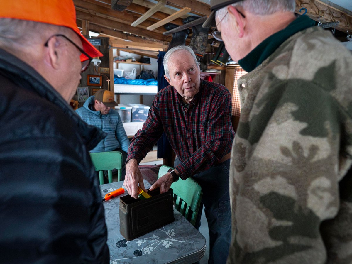 It’s deer season, when Vermonters don orange, unplug and head to camp