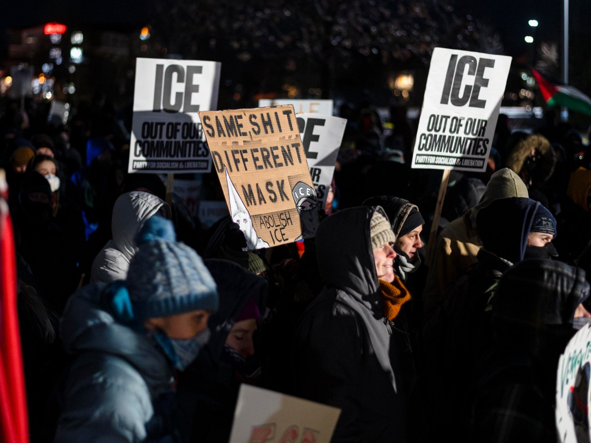 PHOTOS: Hundreds of Vermonters protest ICE in Williston