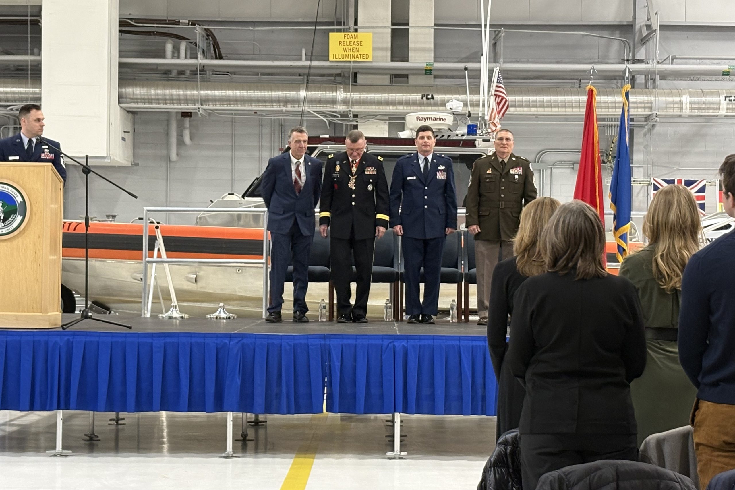 More than 500 attend ceremony for new leader of Vermont National Guard