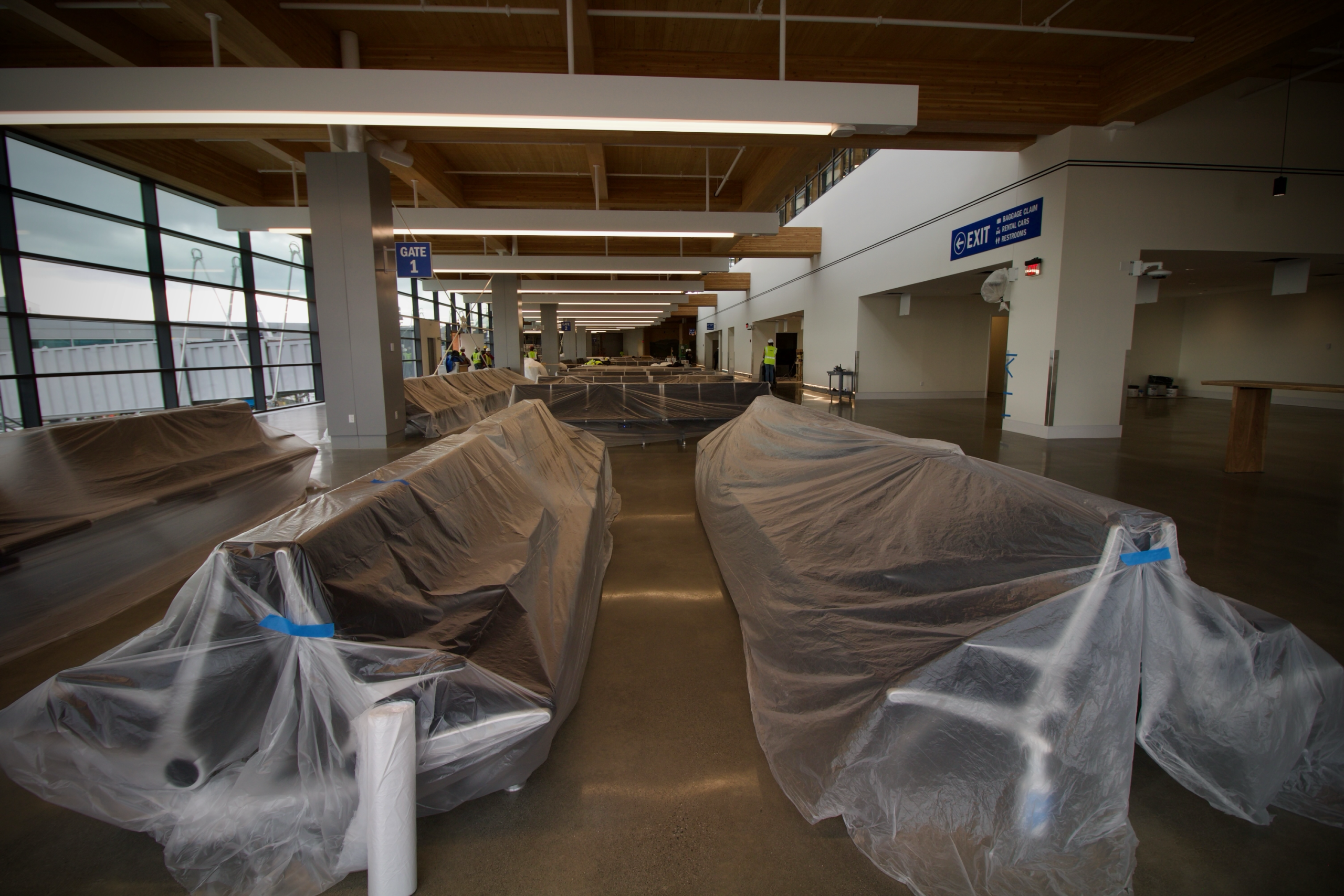 New Burlington airport terminal to open in coming weeks, officials say