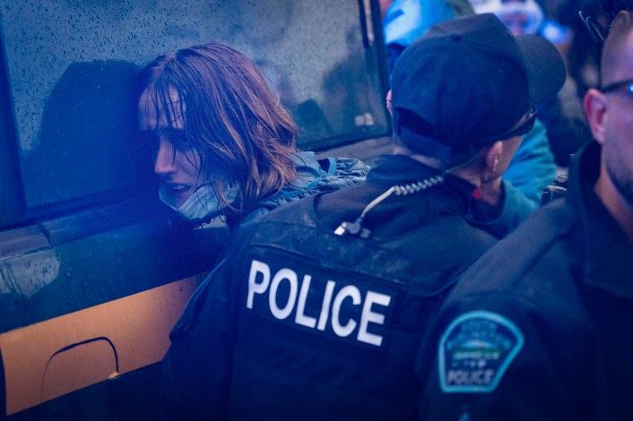 PHOTOS: Protesters gather to block ICE agents from apprehending man in ...