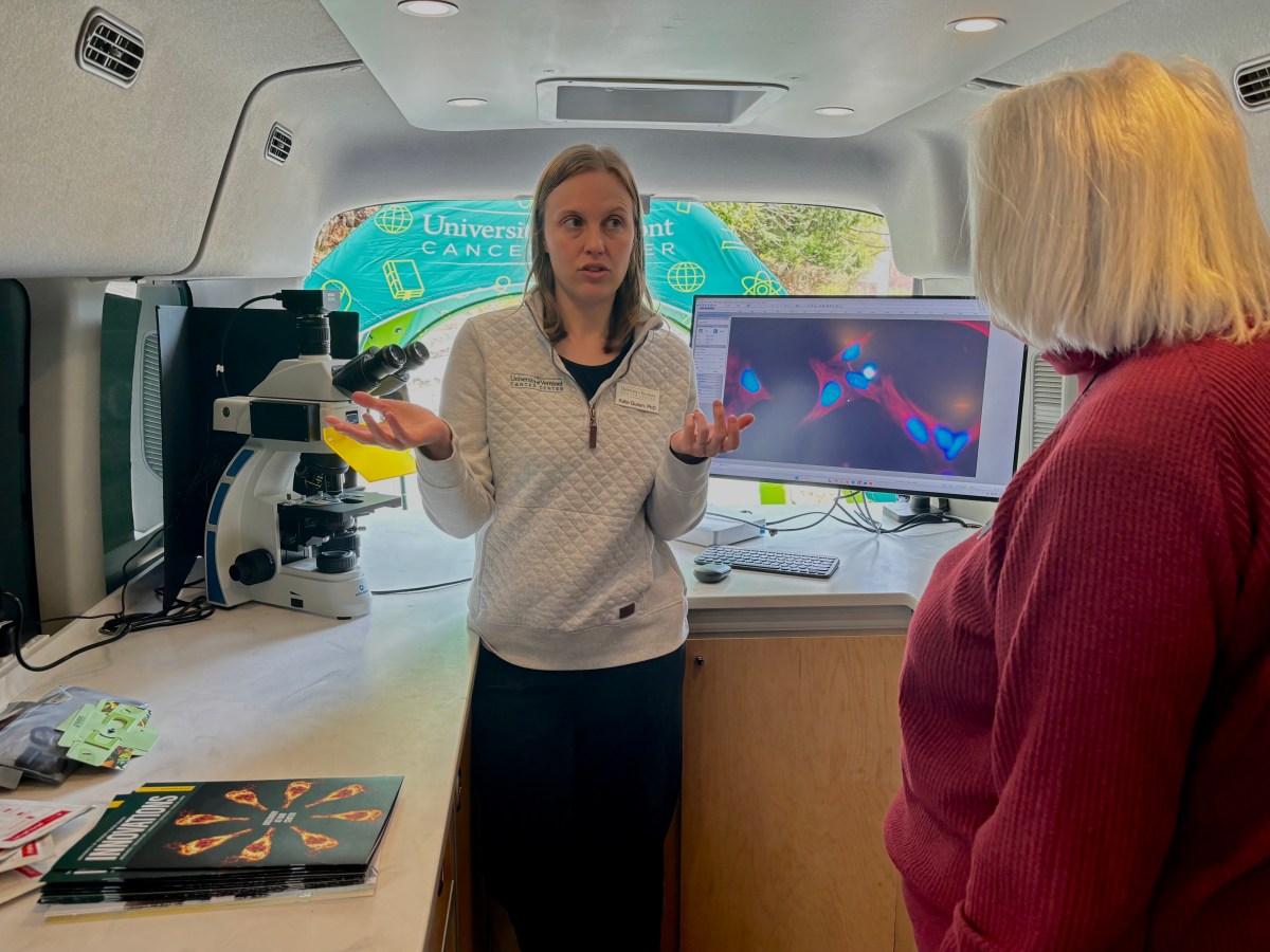 The UVM Cancer Center is scaling up its on-the-road efforts