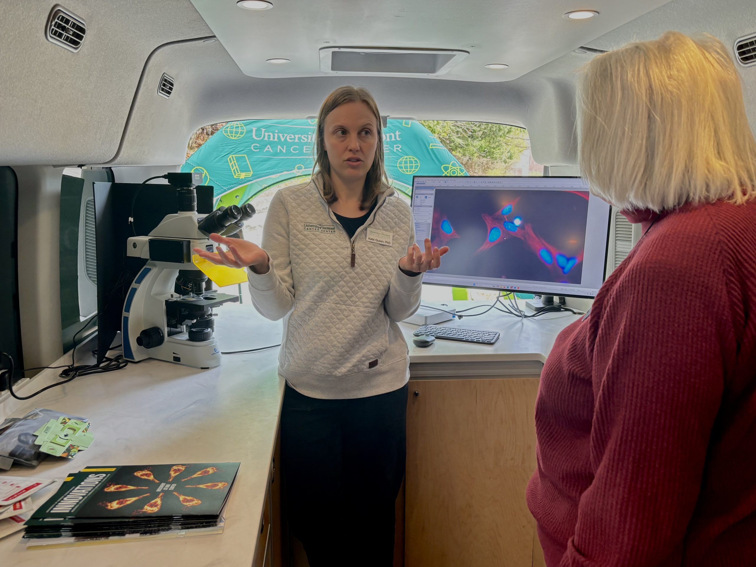 The UVM Cancer Center is scaling up its on-the-road efforts