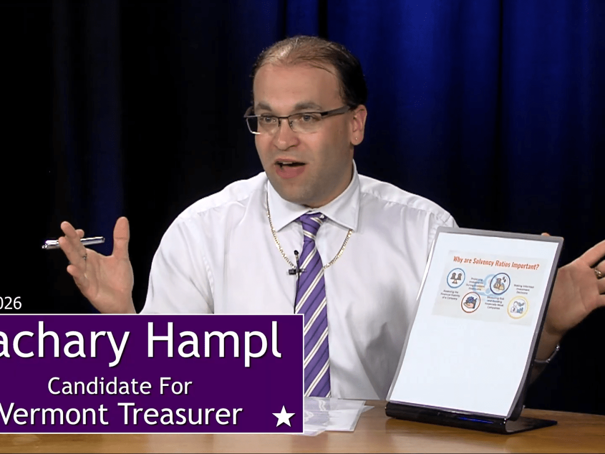 A Vermonter is running for treasurer as a Progressive. The party says he’s not their candidate.