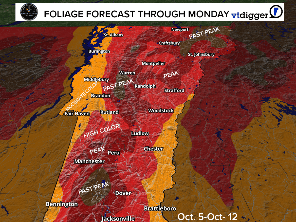 The fall foliage is the best it’s been in years