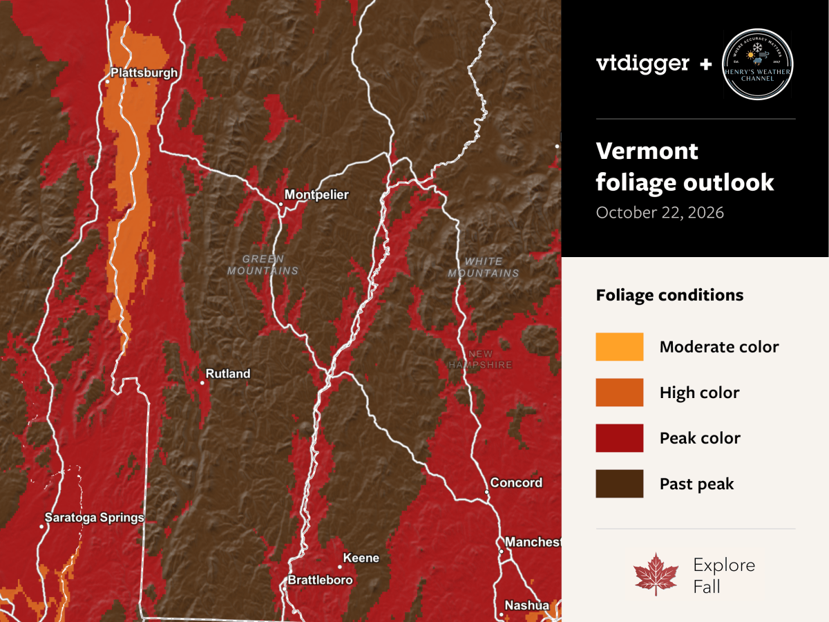 Stick season approaches, but a beautiful weekend ahead across Vermont